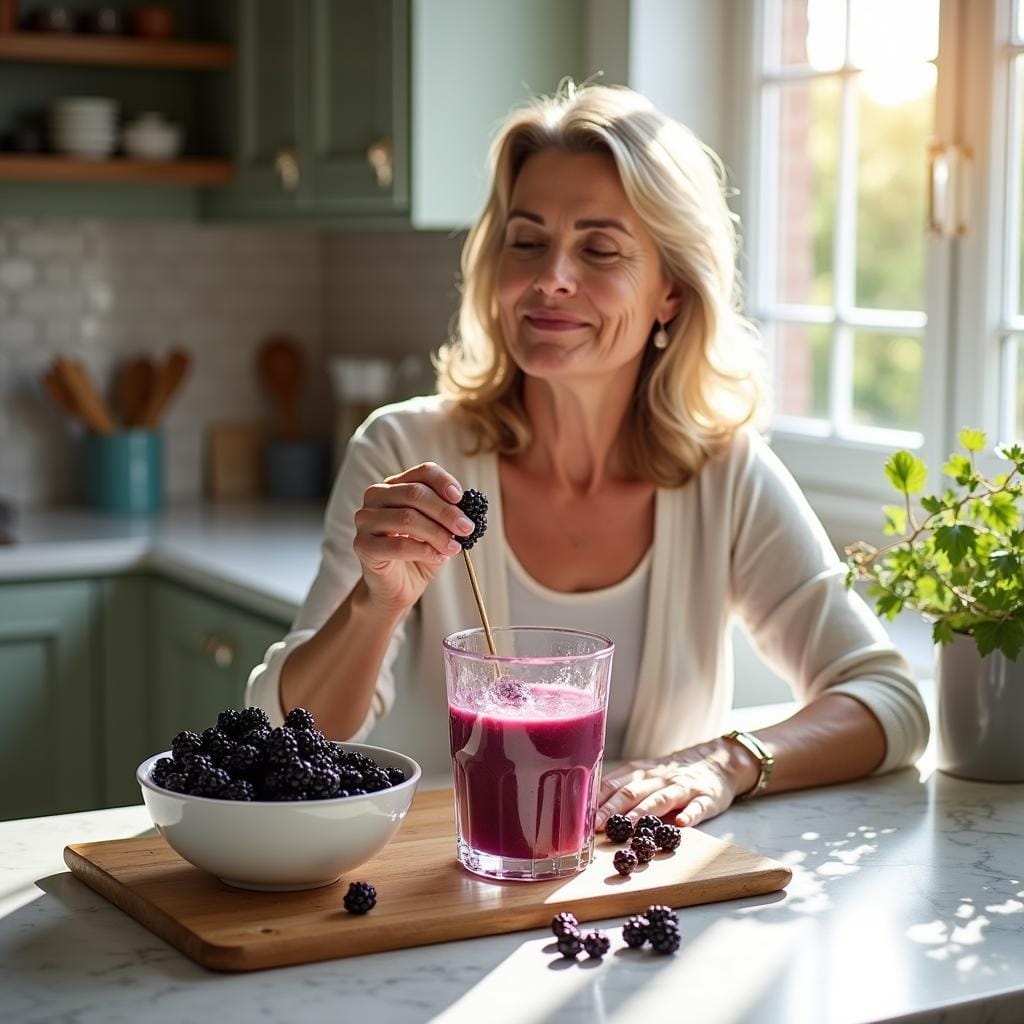 Blackcurrant ile Kemik Kaybına Veda: Postmenopozal Kadınlar İçin!