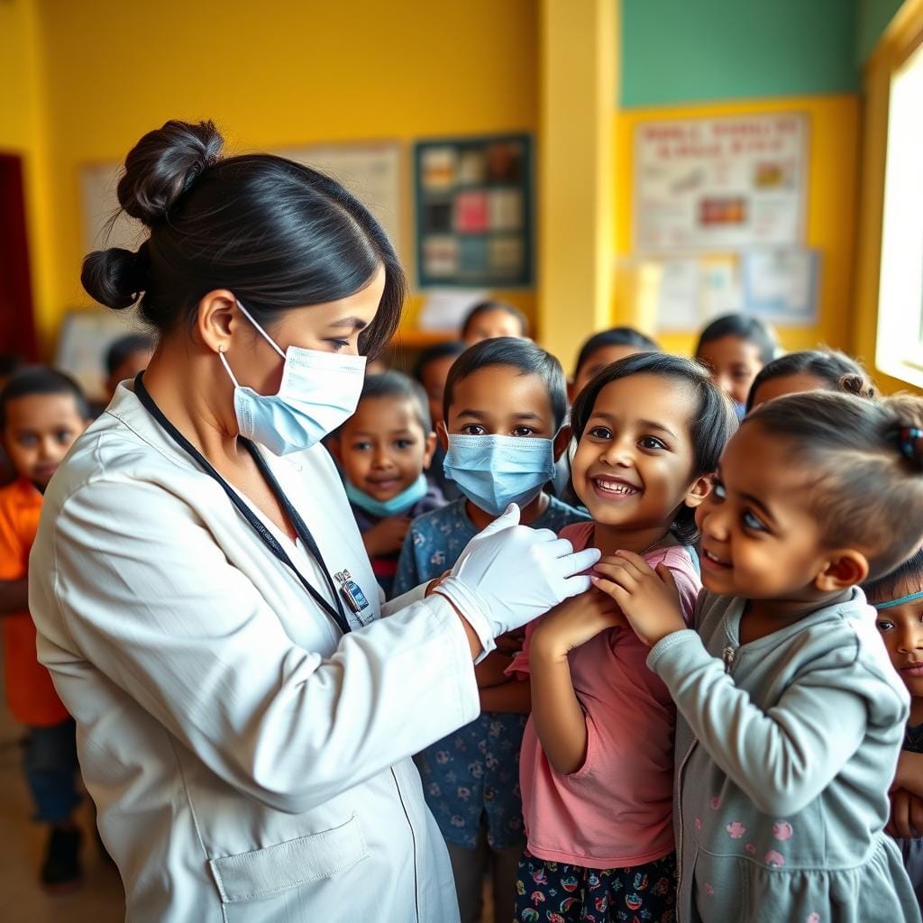 UNICEF'ten Kuzey Kore'ye 800 bin çocuğa aşı müjdesi!