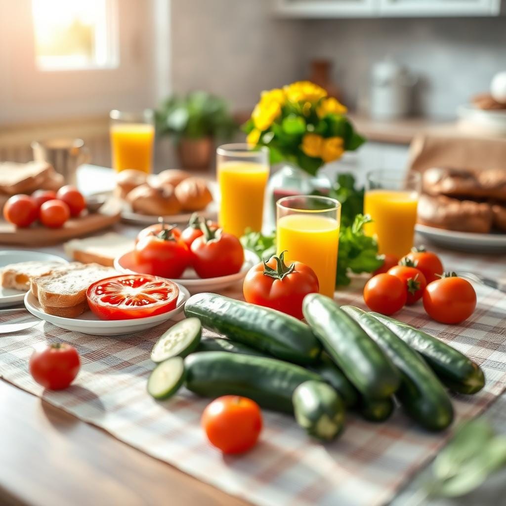 kahvalti sofralarindaki gizli tehlike domates ve salatalik