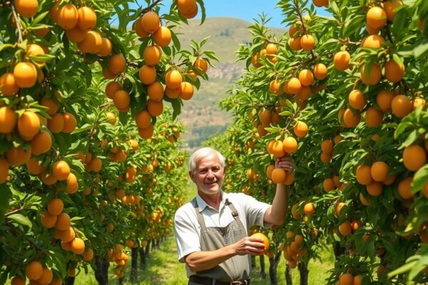 mersinde alic bahcesi sifali meyvelerin yukselisi